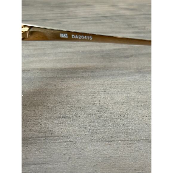 DAKS Designer Sunglasses‎ DA20415 62 15-125 Made in Japan Gold Frames EUC